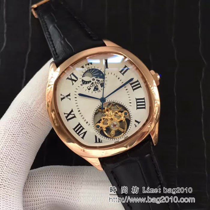 CARTIER卡地亞 熱賣精品 全自動機械男士腕表 WSS3353
